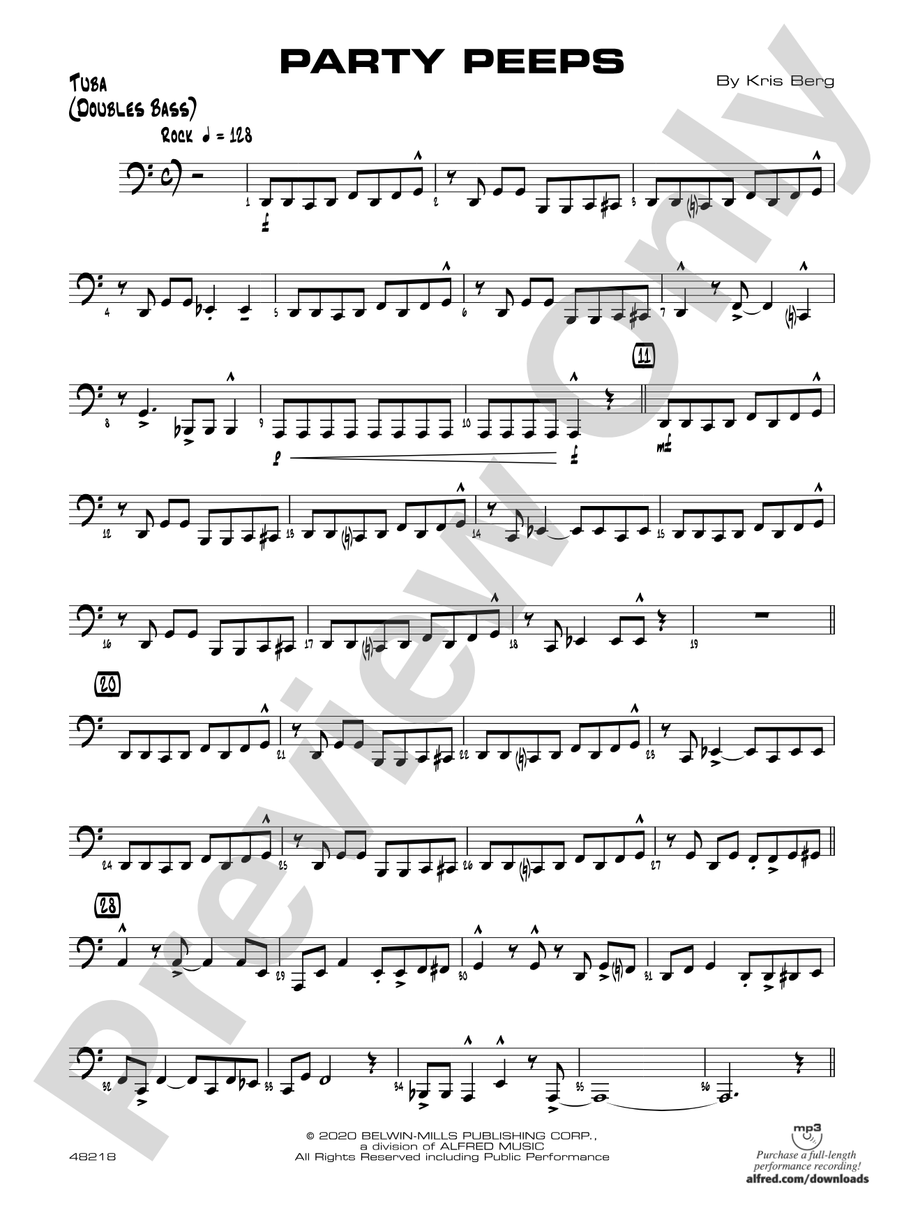 Party Peeps: Tuba