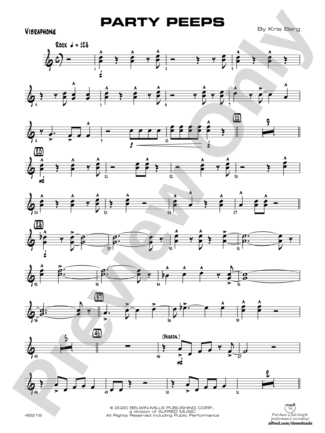 Party Peeps: Vibraphone