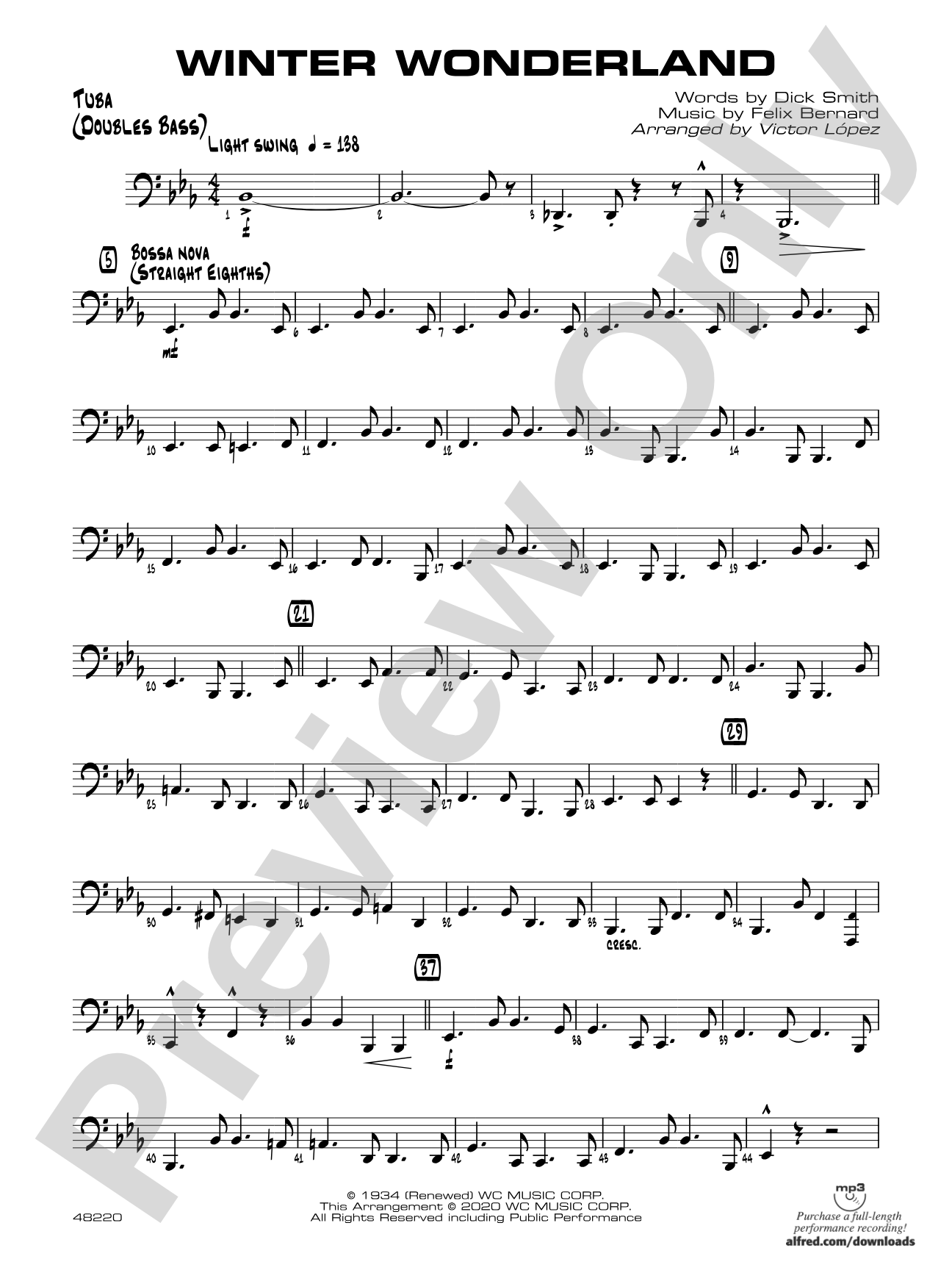 Winter Wonderland: Tuba