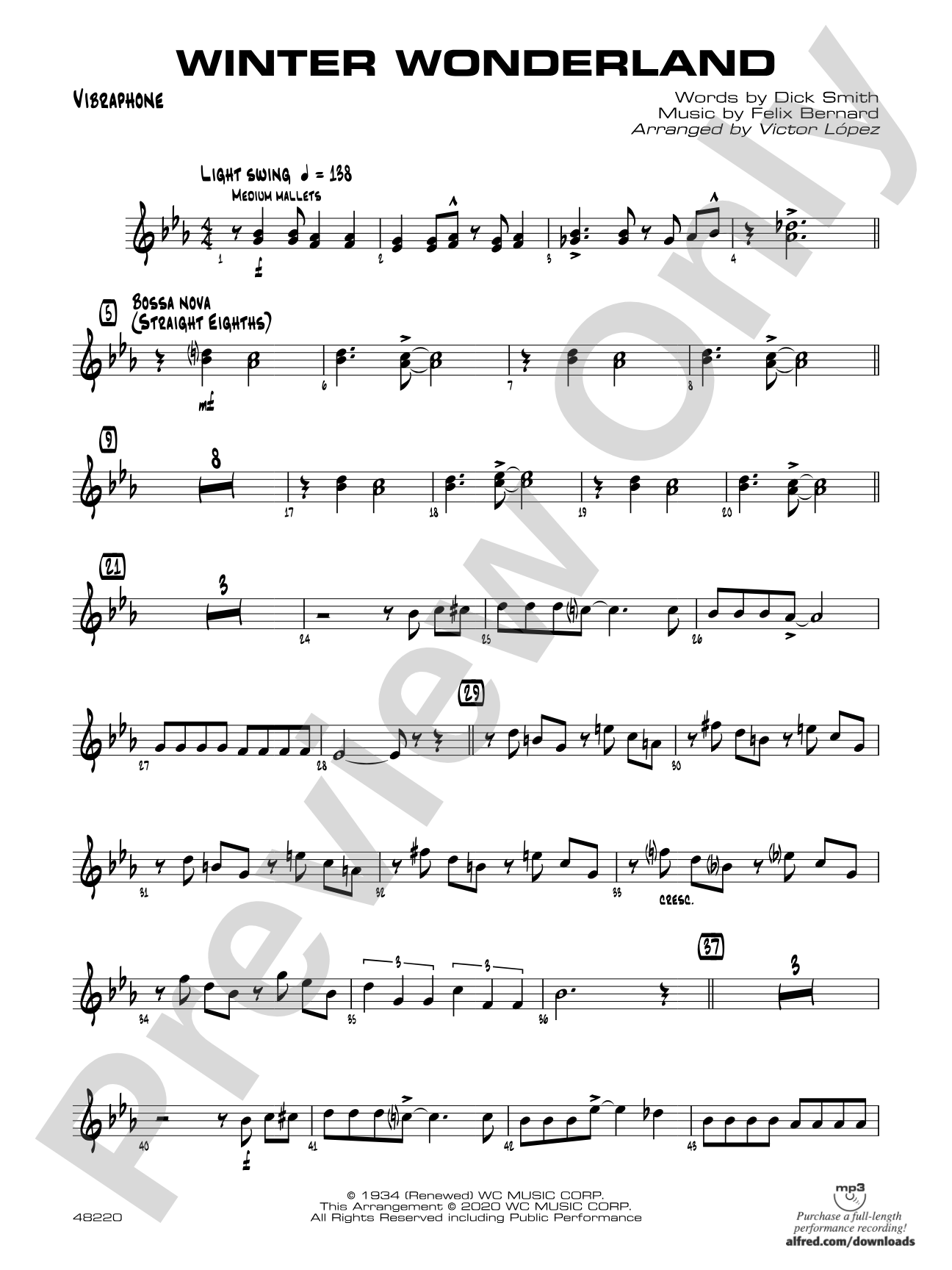 Winter Wonderland: Vibraphone