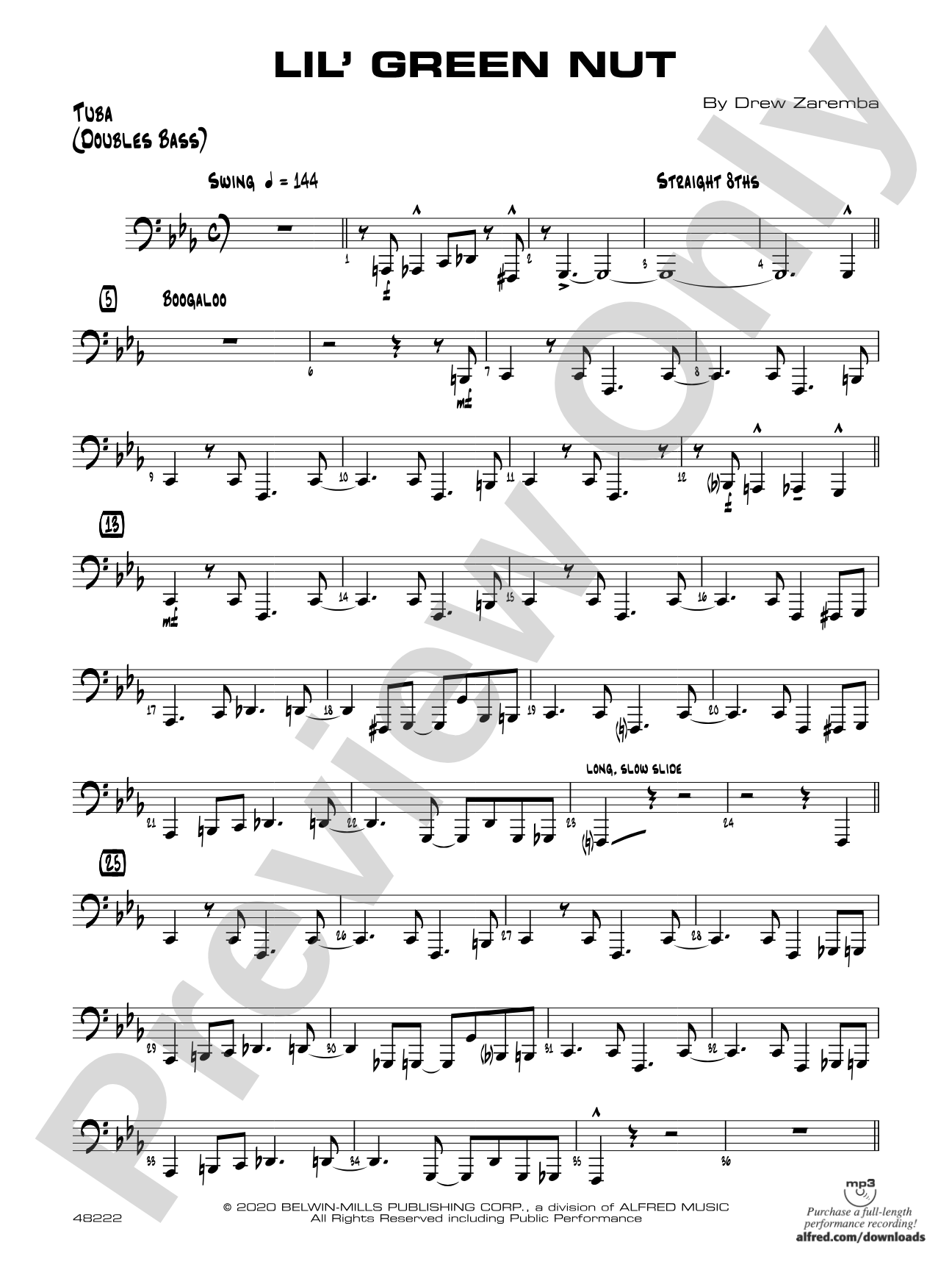 Lil' Green Nut: Tuba