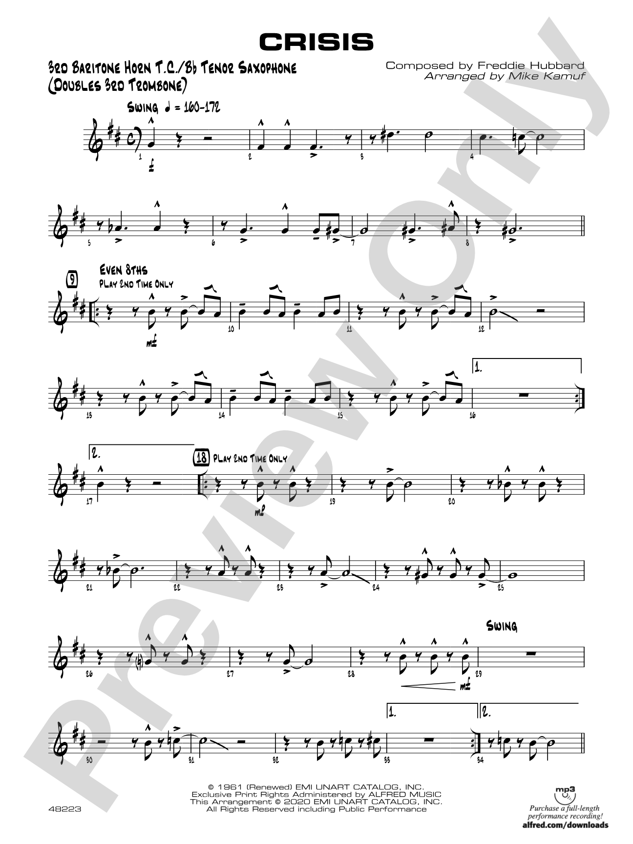 Crisis: 3rd Baritone T.C.