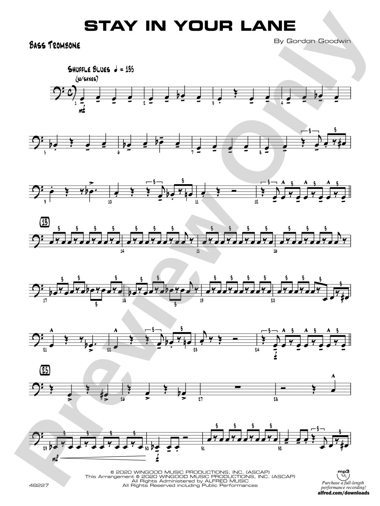 Stay in Your Lane: Bass Trombone