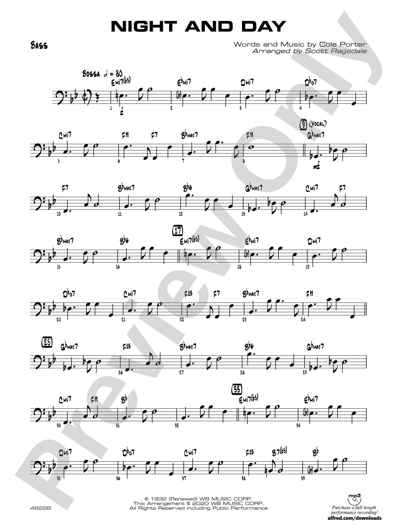 Night and Day: String Bass