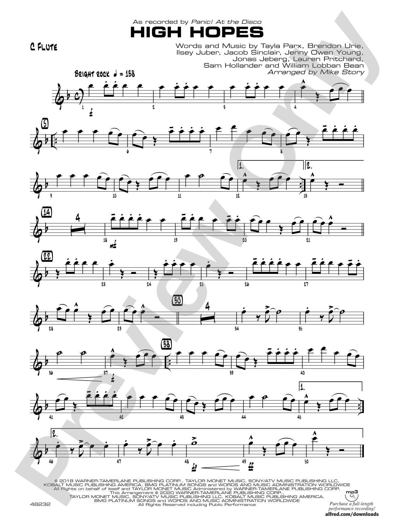 High Hopes: Flute