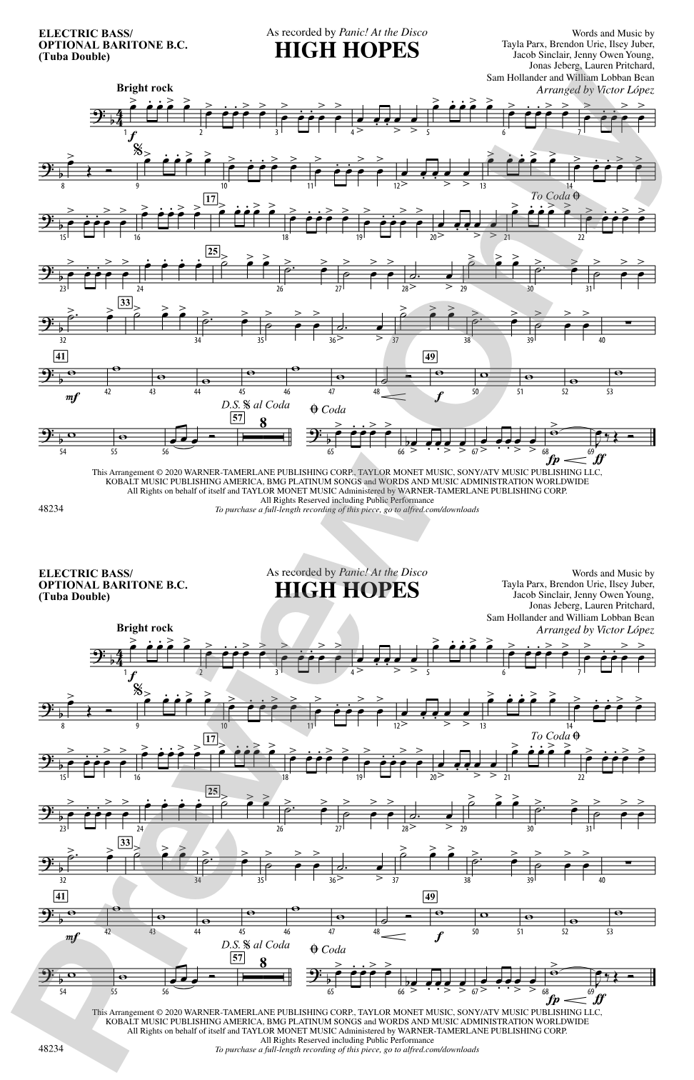 High Hopes: Electric Bass