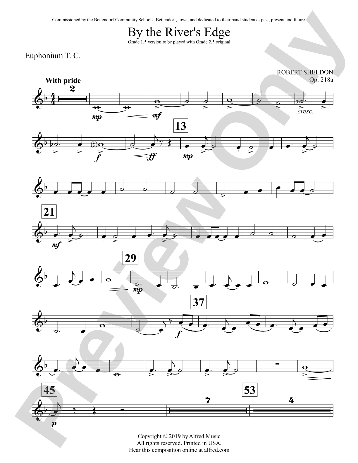 By the River's Edge: Baritone T.C.