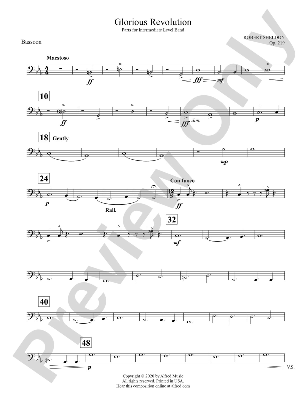 Glorious Revolution: Bassoon