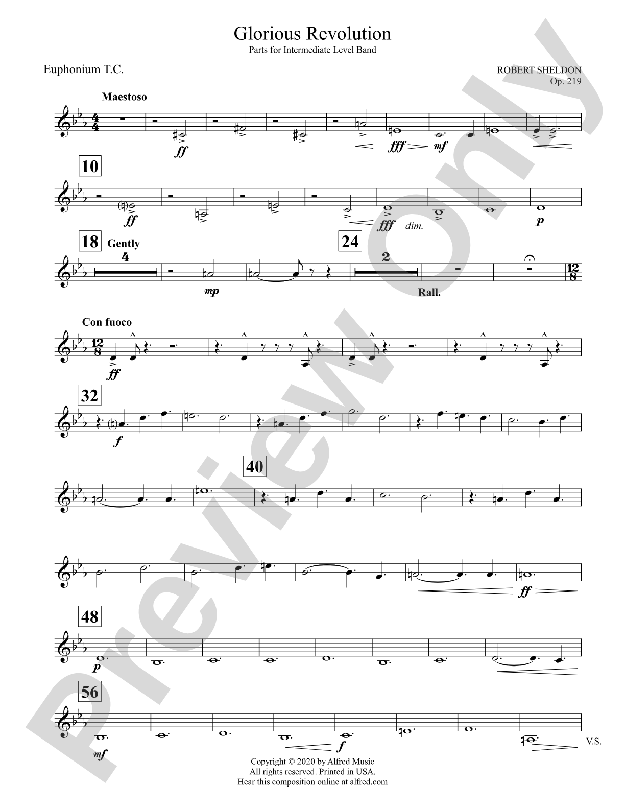 Glorious Revolution: Baritone T.C.
