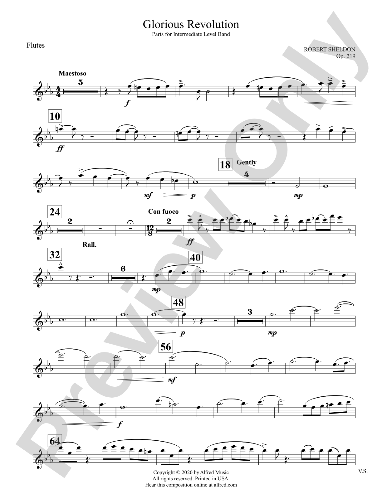 Glorious Revolution: Flute