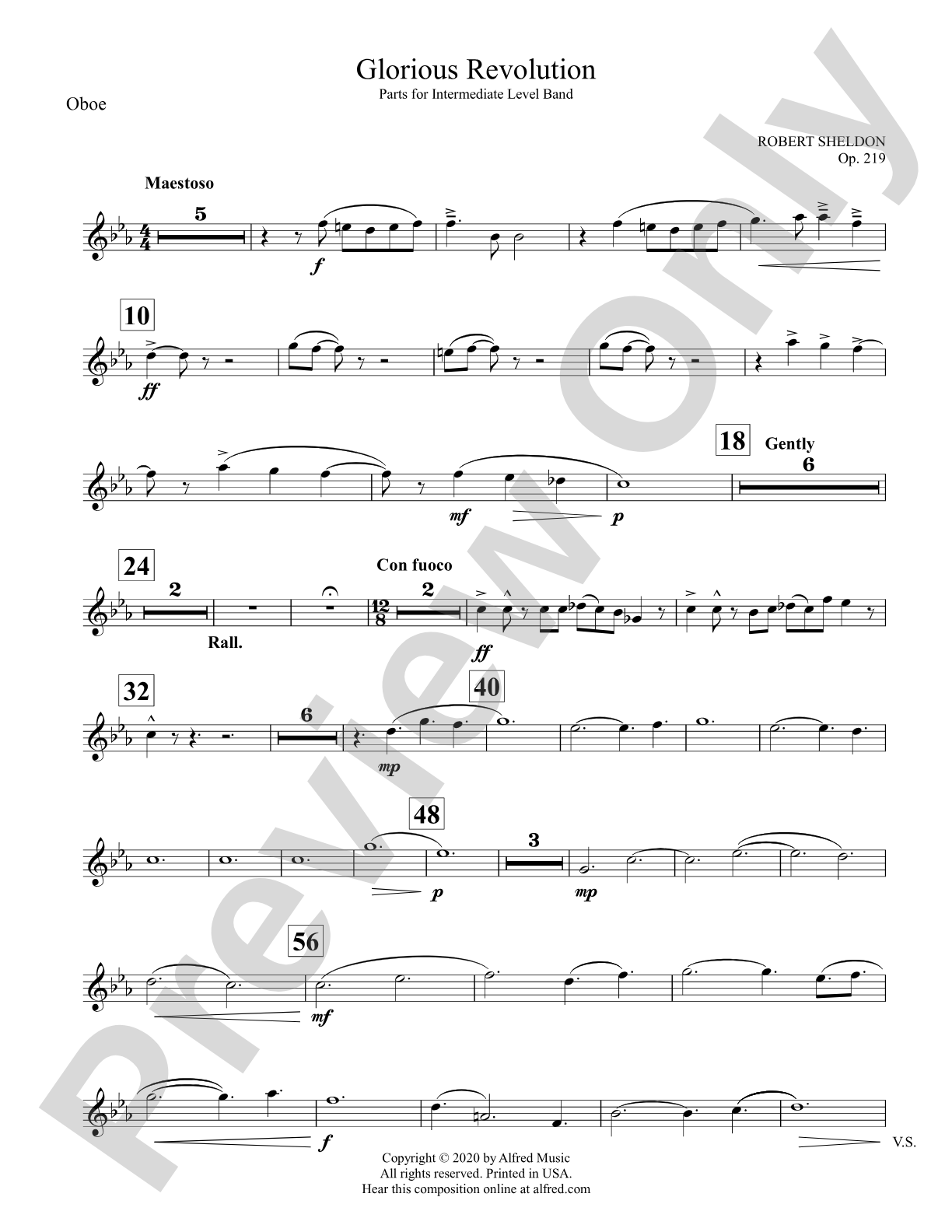 Glorious Revolution: Oboe