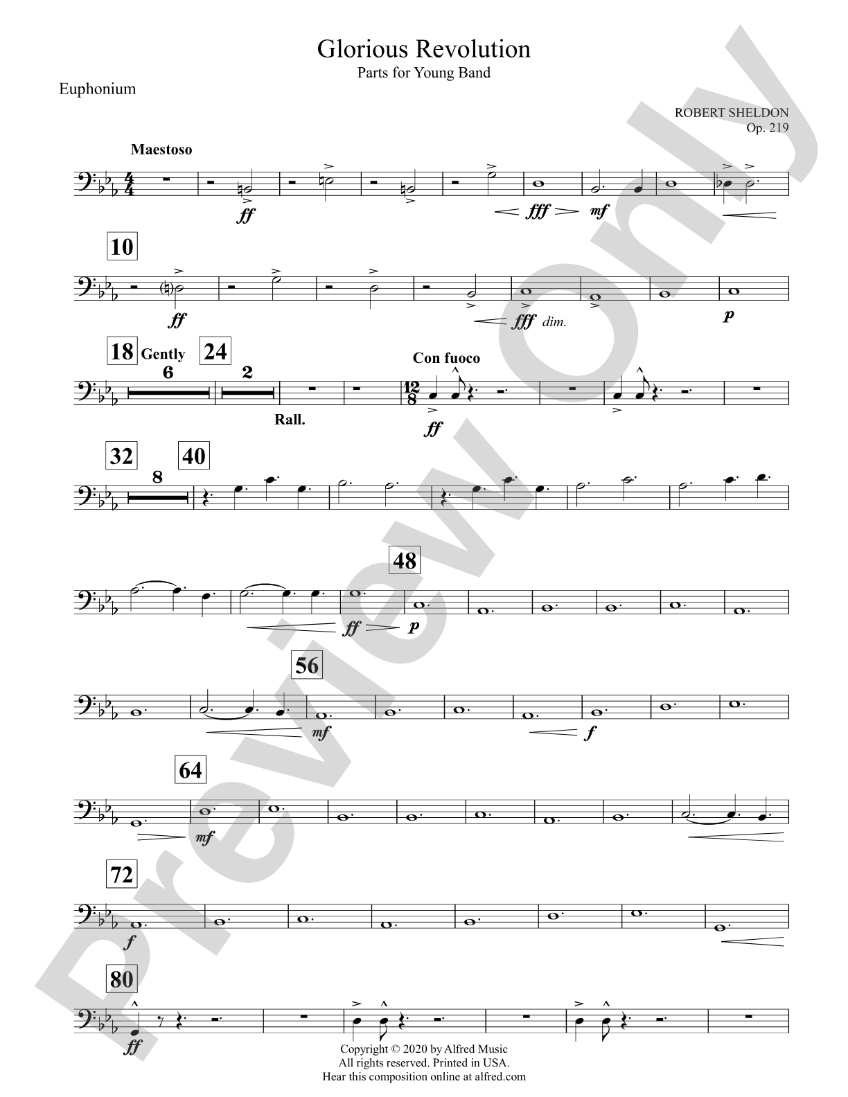 Glorious Revolution: Baritone B.C.