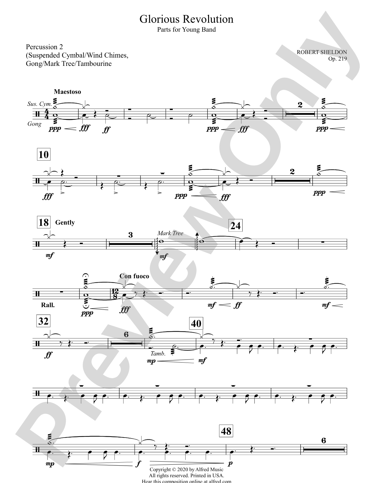 Glorious Revolution: 2nd Percussion