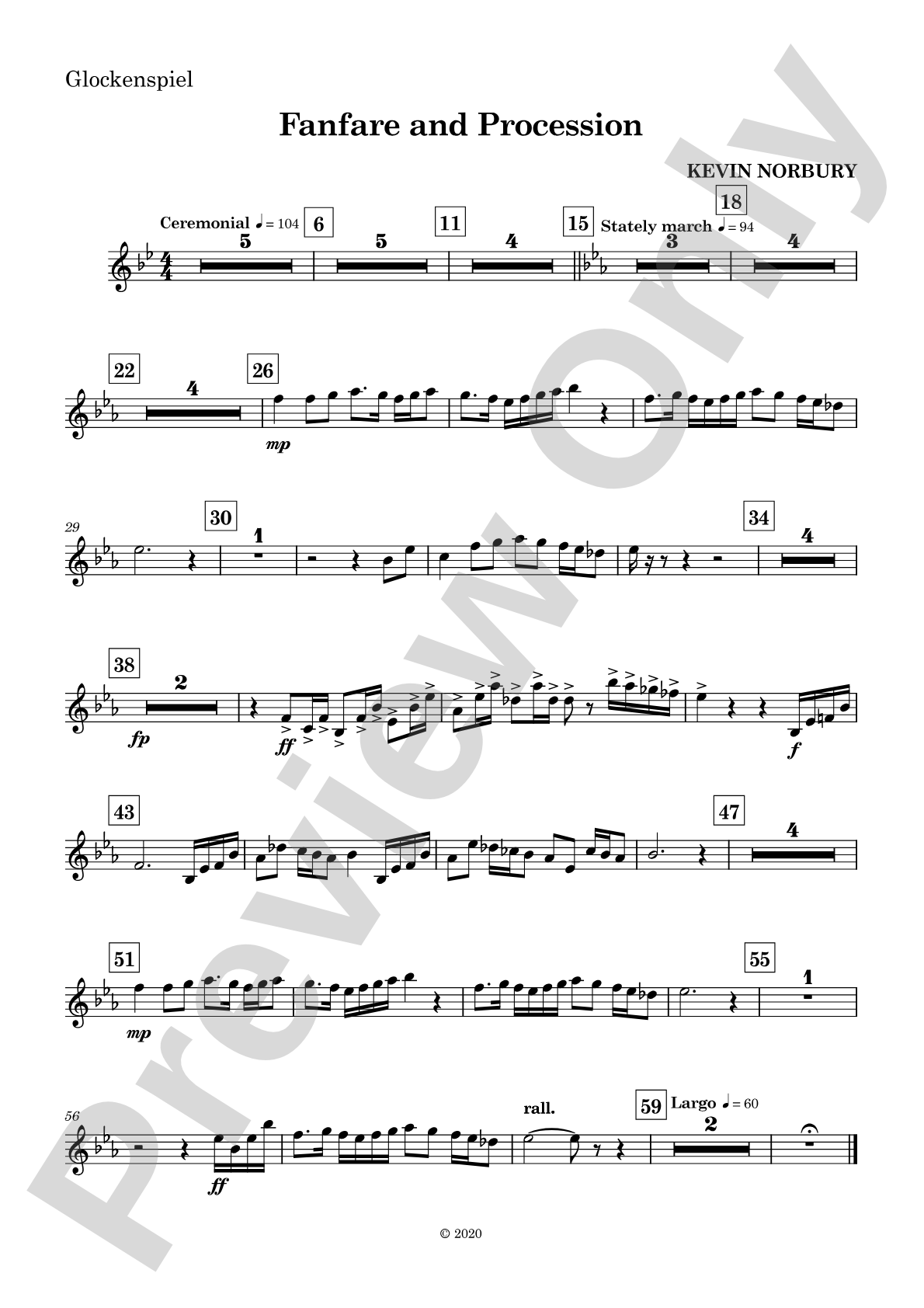 Fanfare and Procession: Bells