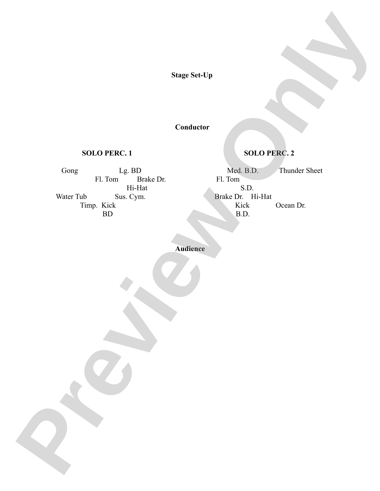 Wu Xing: Solo Percussion 2