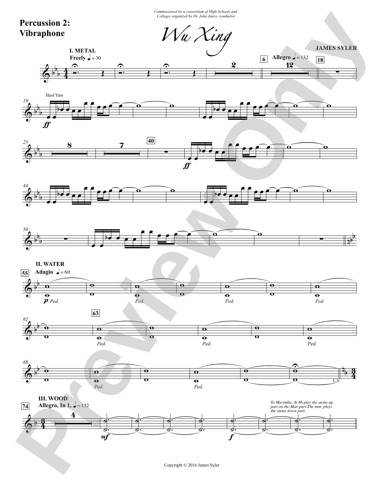 Wu Xing: Vibraphone