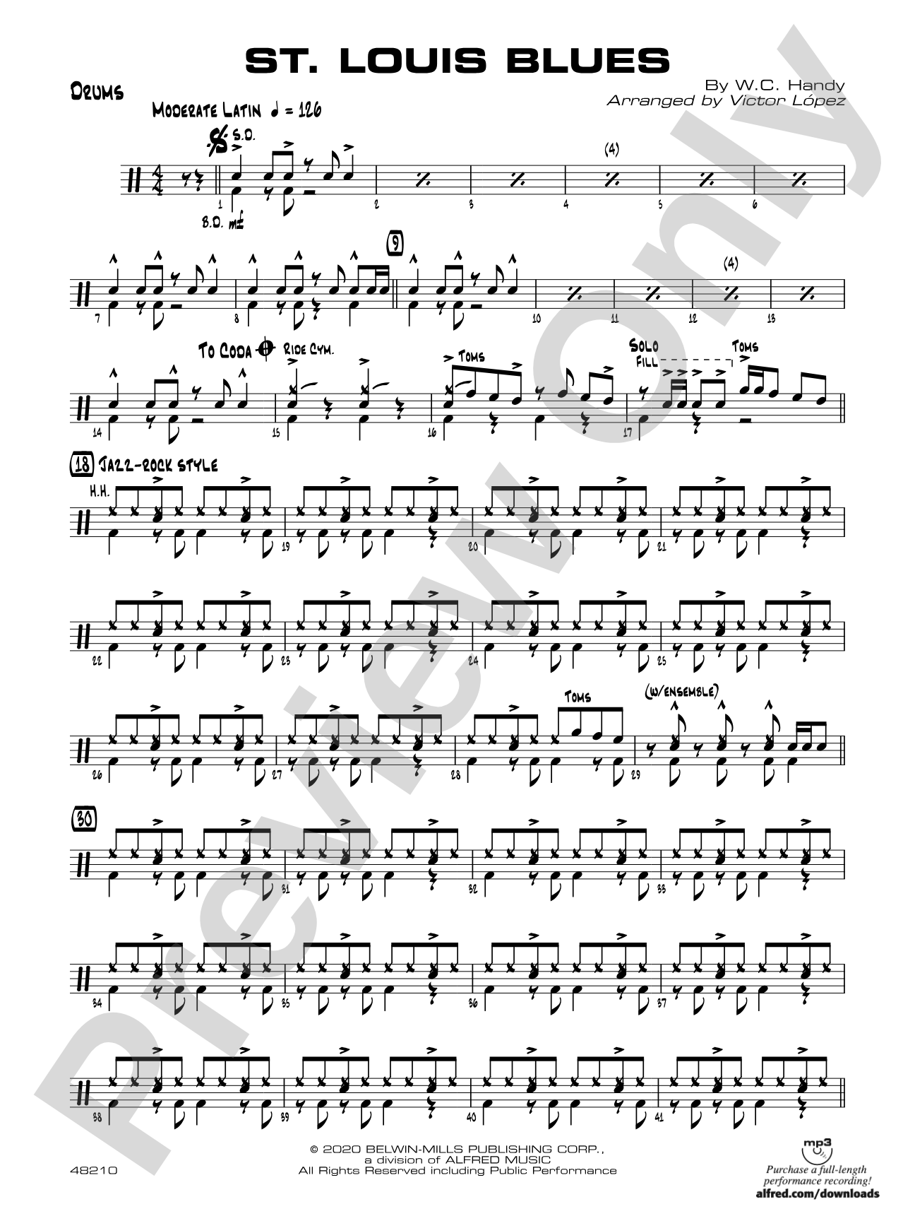 St. Louis Blues: Drums