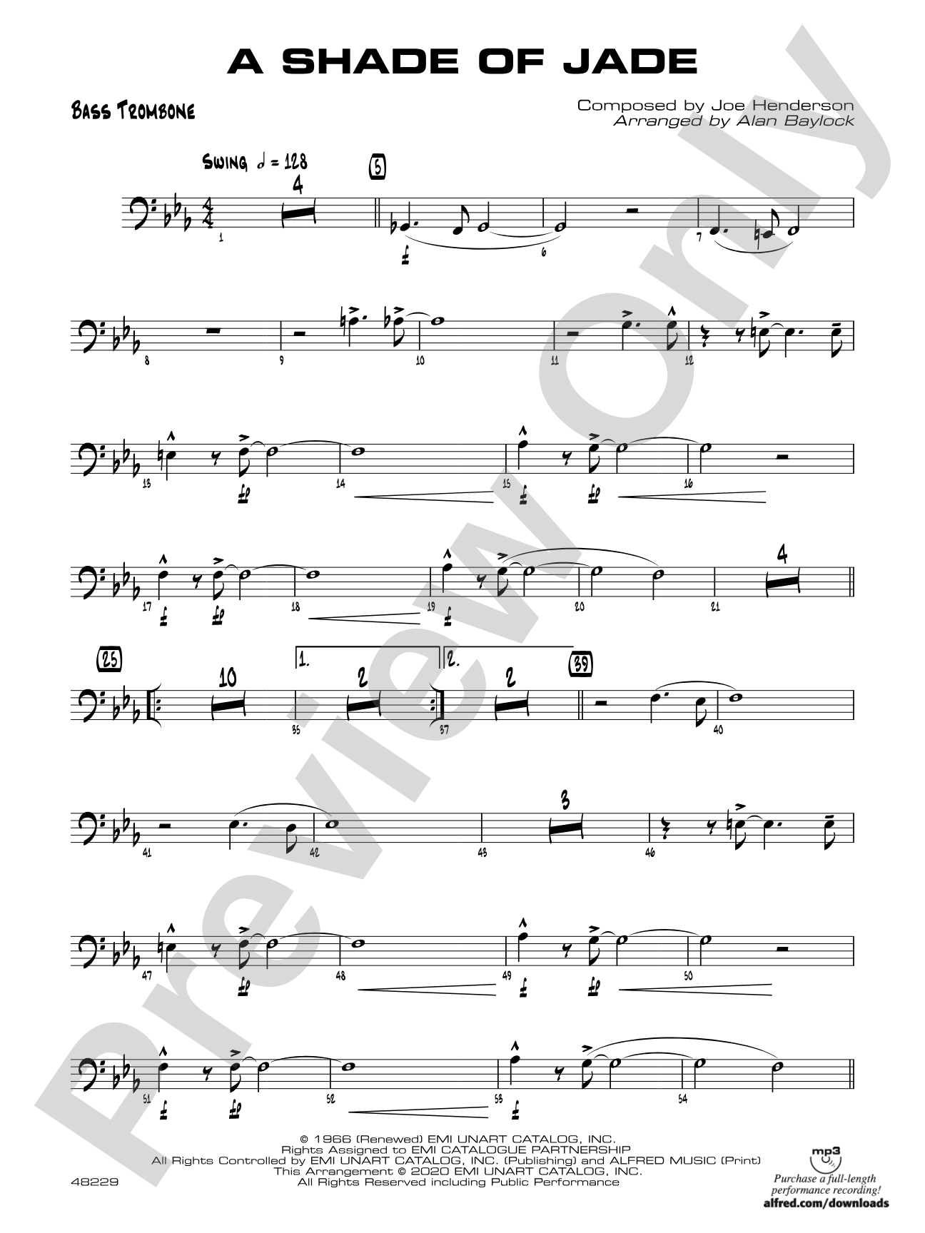 A Shade of Jade: Bass Trombone