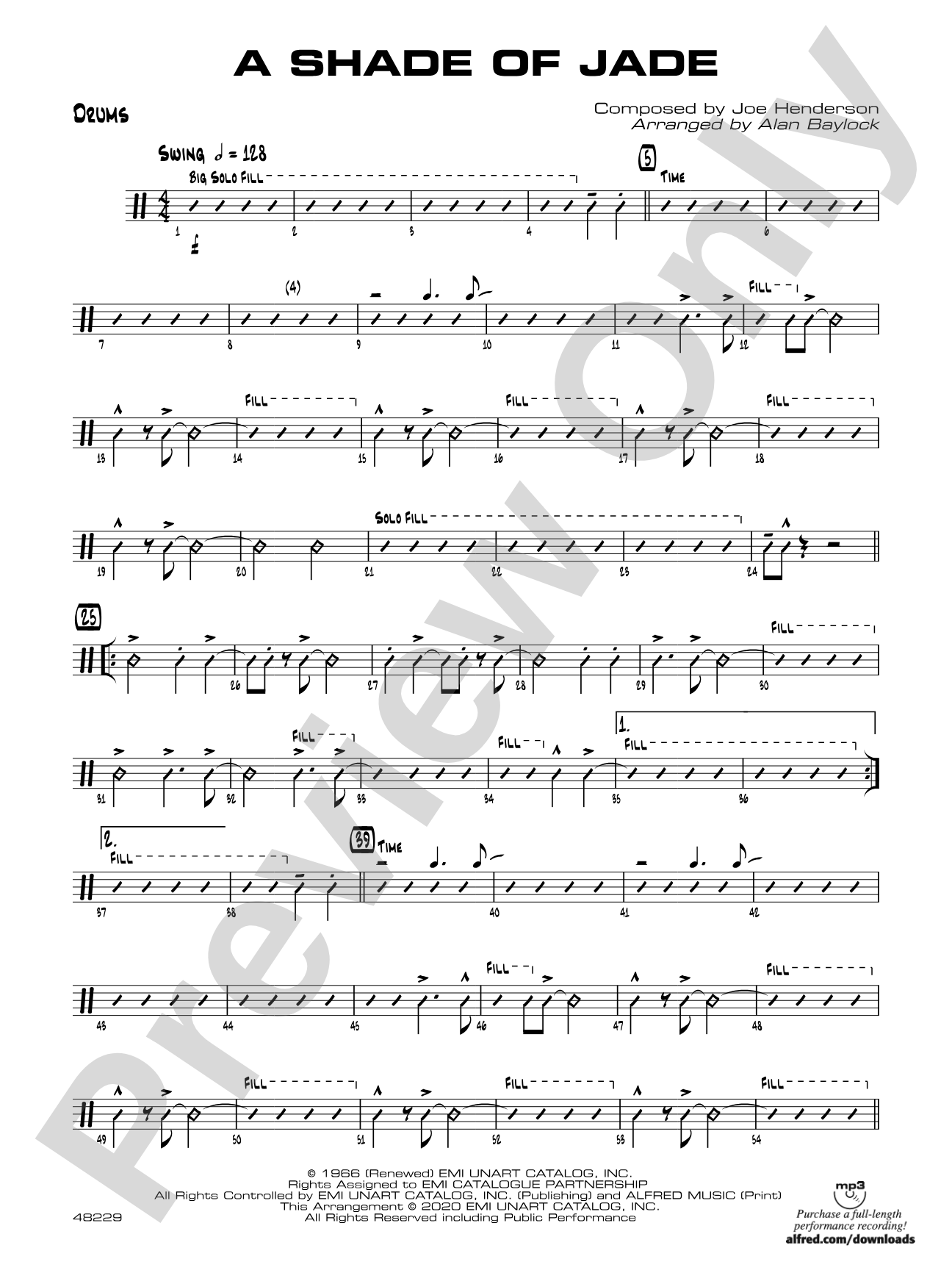 A Shade of Jade: Drums