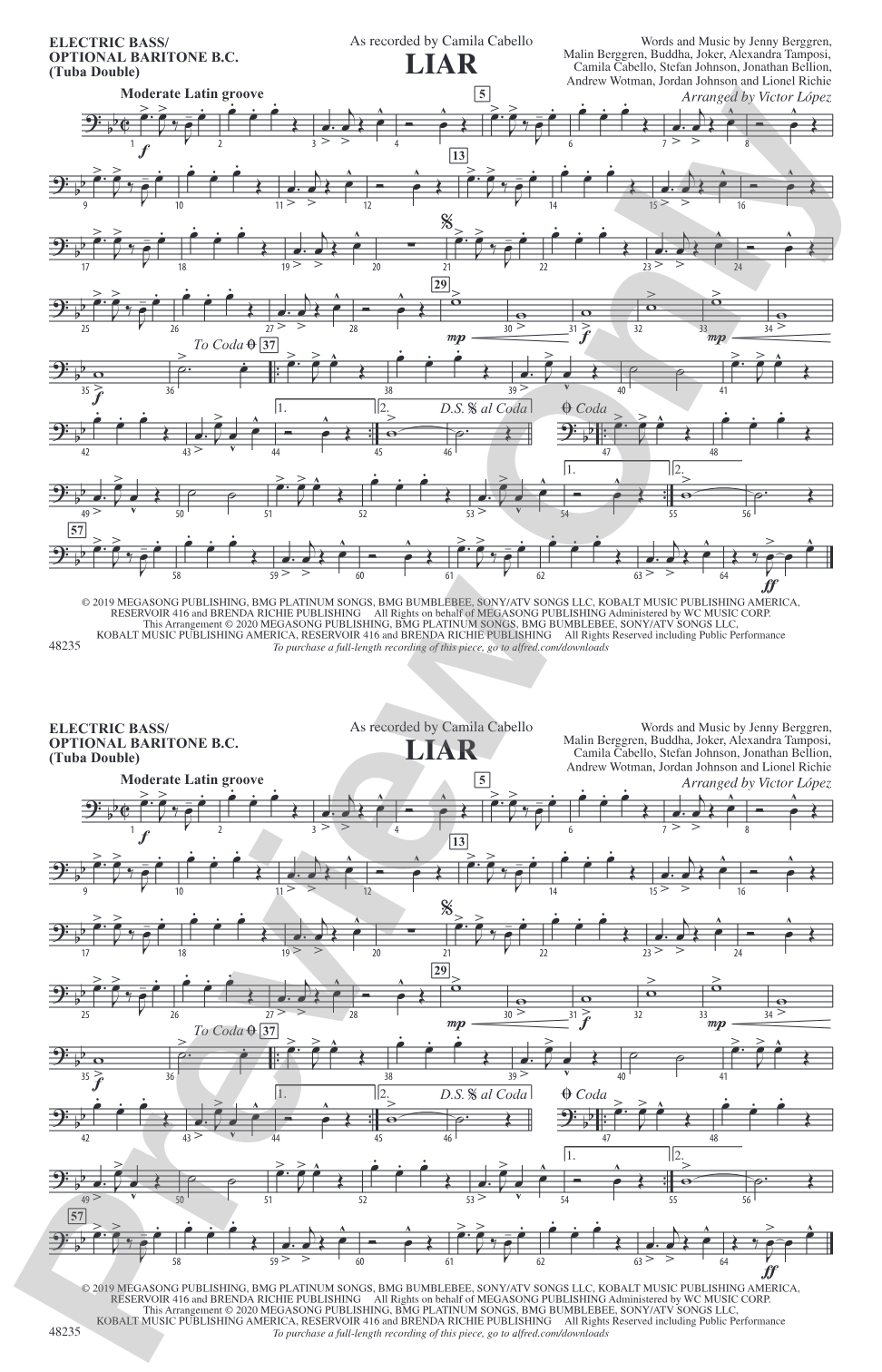 Liar: Electric Bass