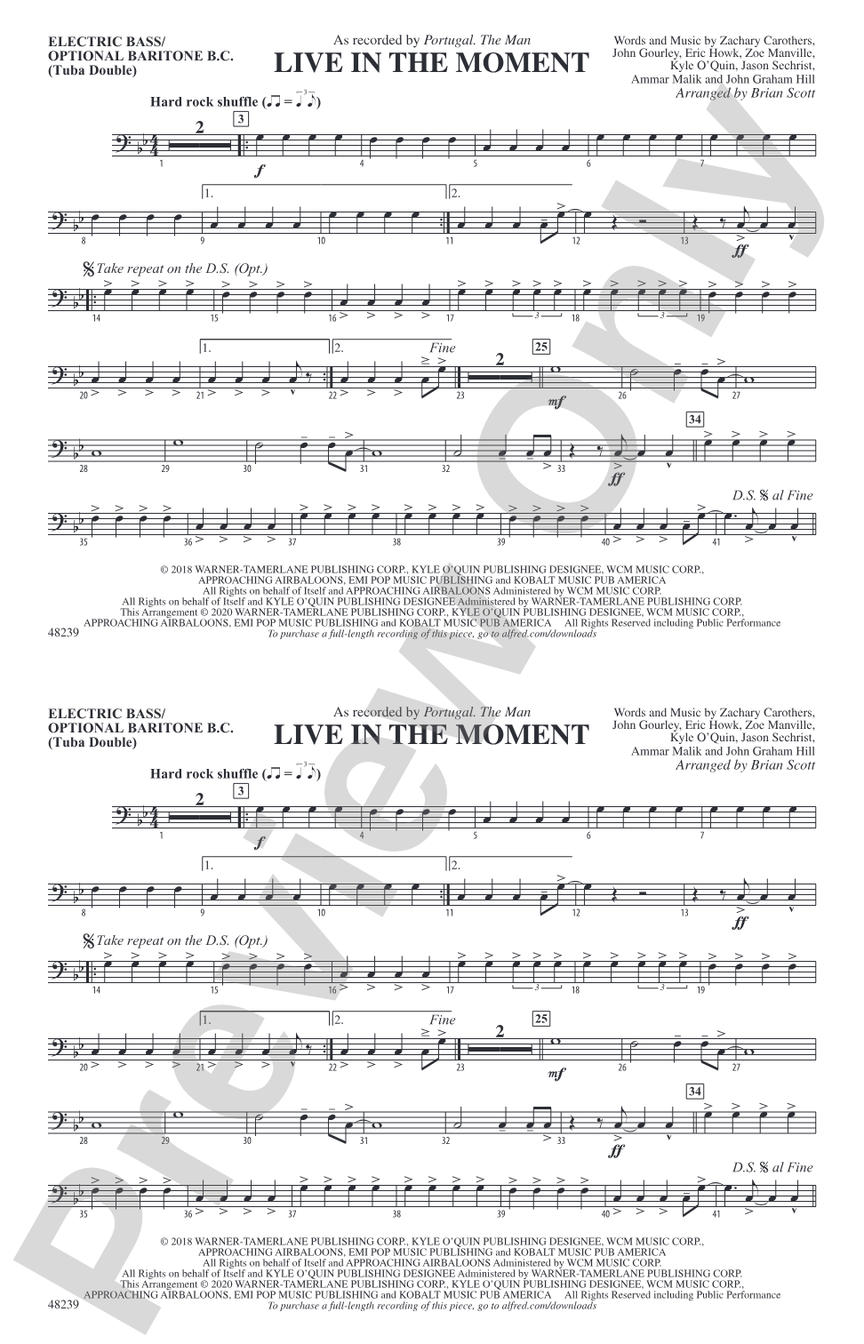 Live in the Moment: Electric Bass