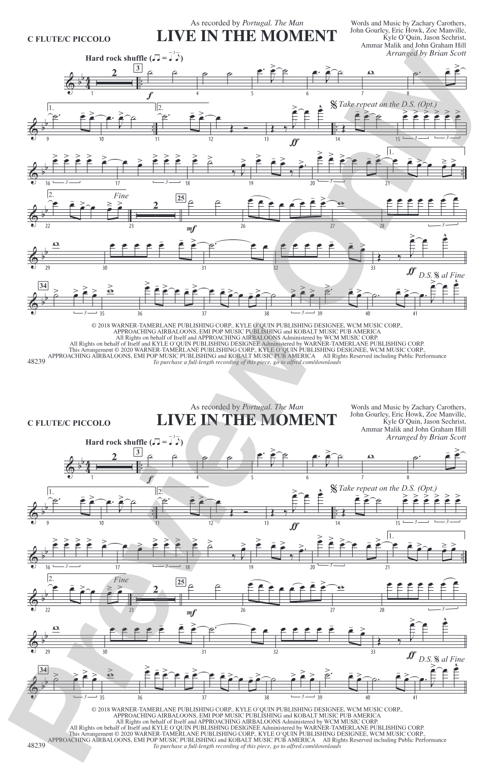 Live in the Moment: Flute