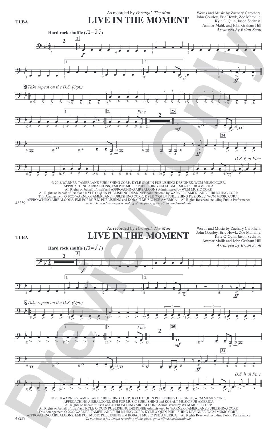 Live in the Moment: Tuba