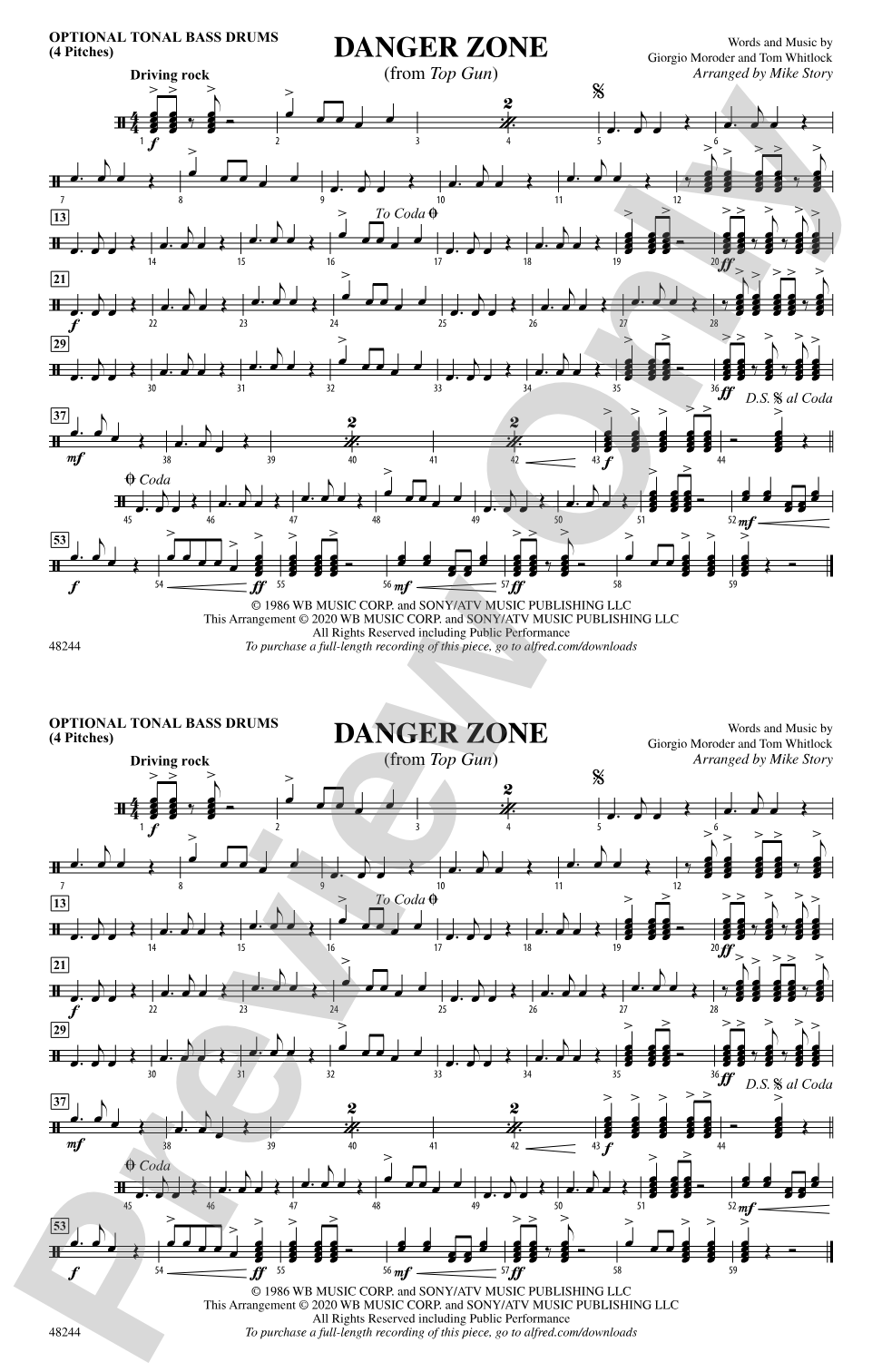 Danger Zone: Tonal Bass Drum