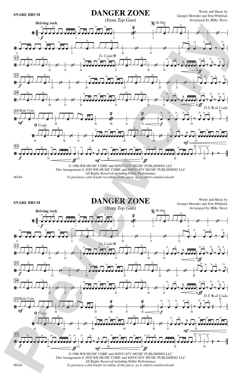Danger Zone: Snare Drum
