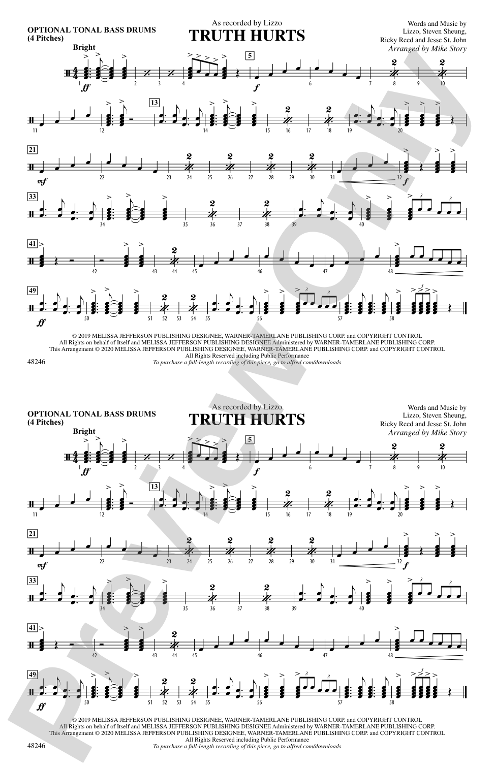 Truth Hurts: Tonal Bass Drum
