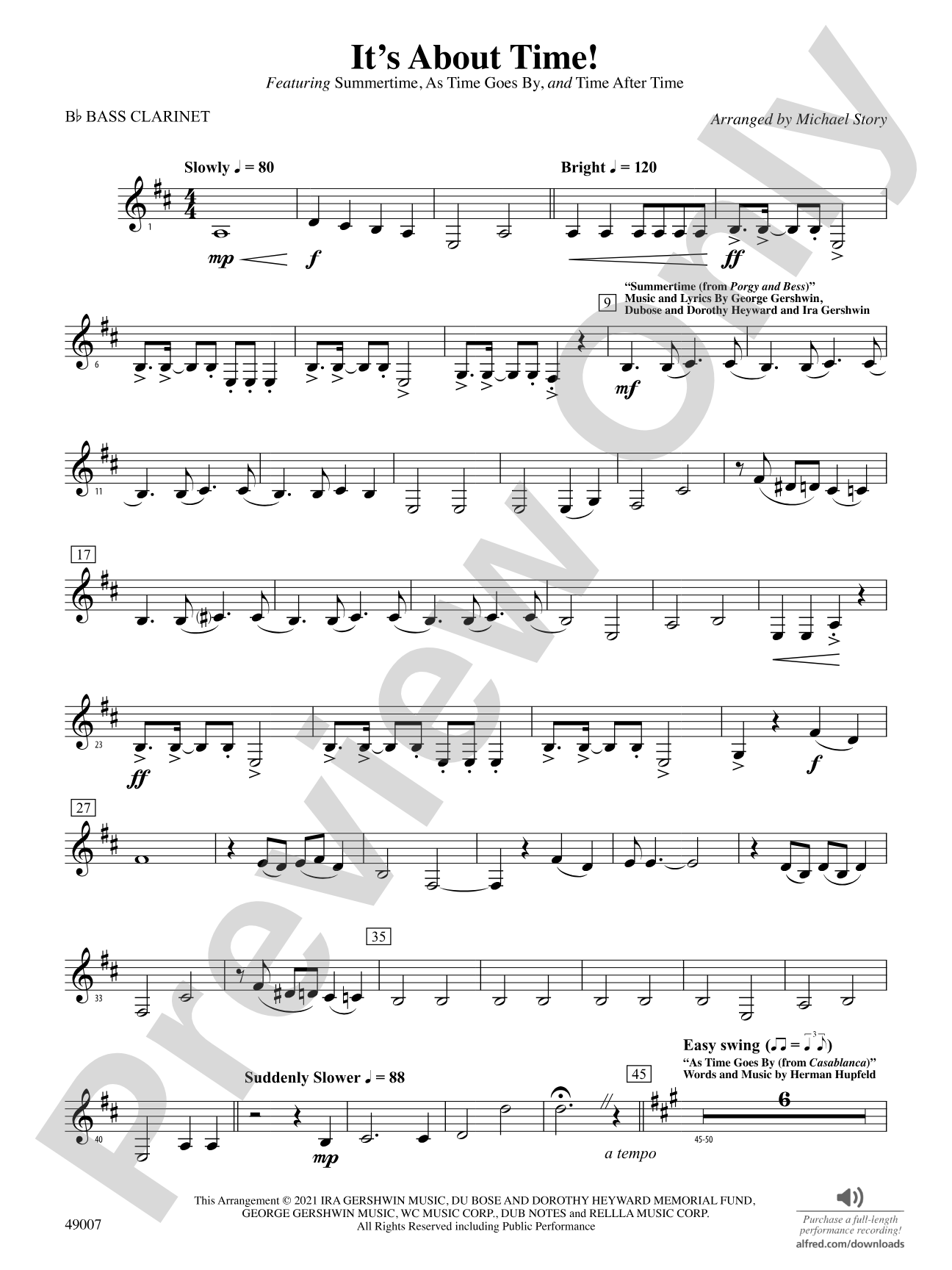 It's About Time: B-flat Bass Clarinet