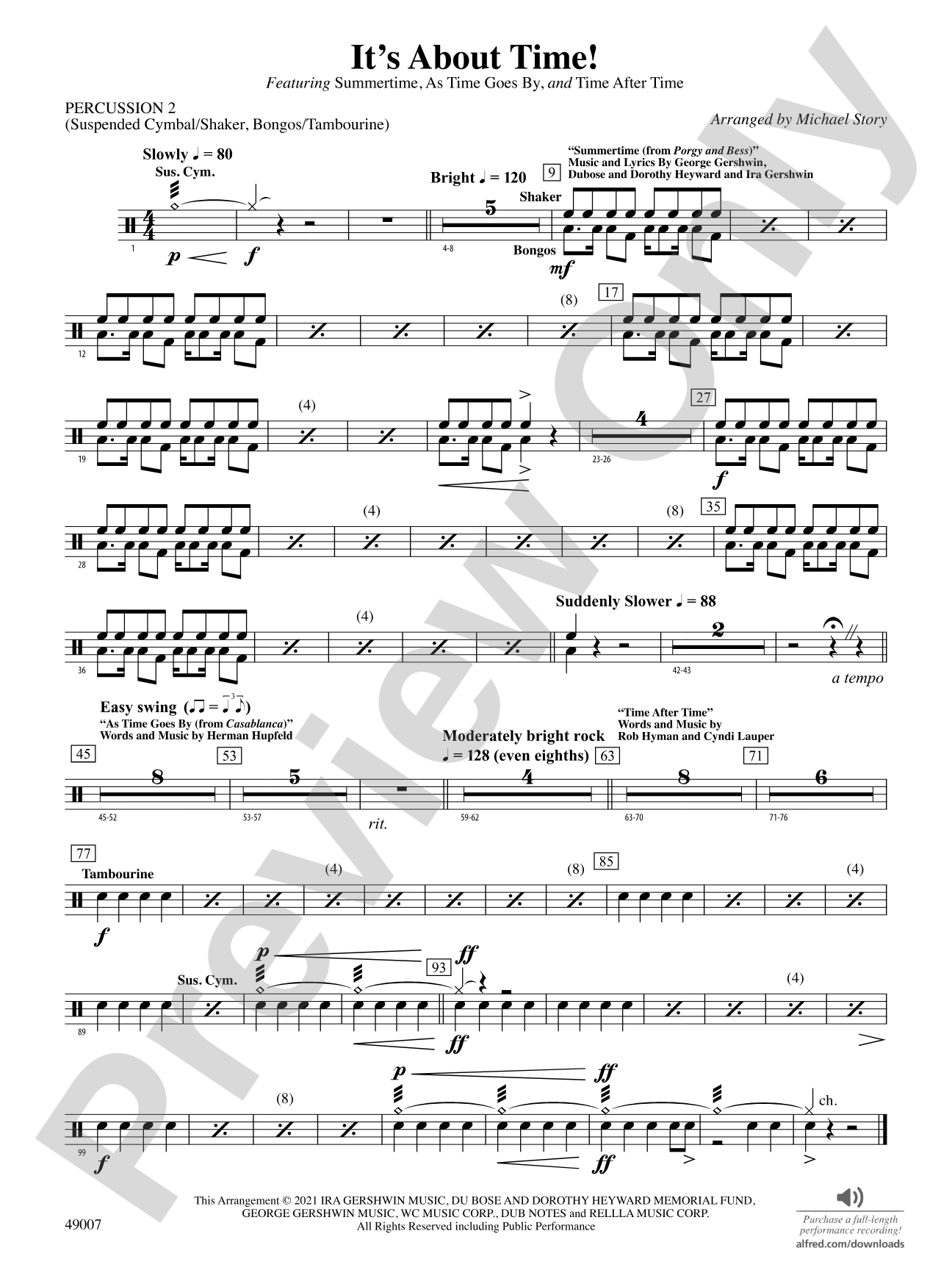 It's About Time: 2nd Percussion