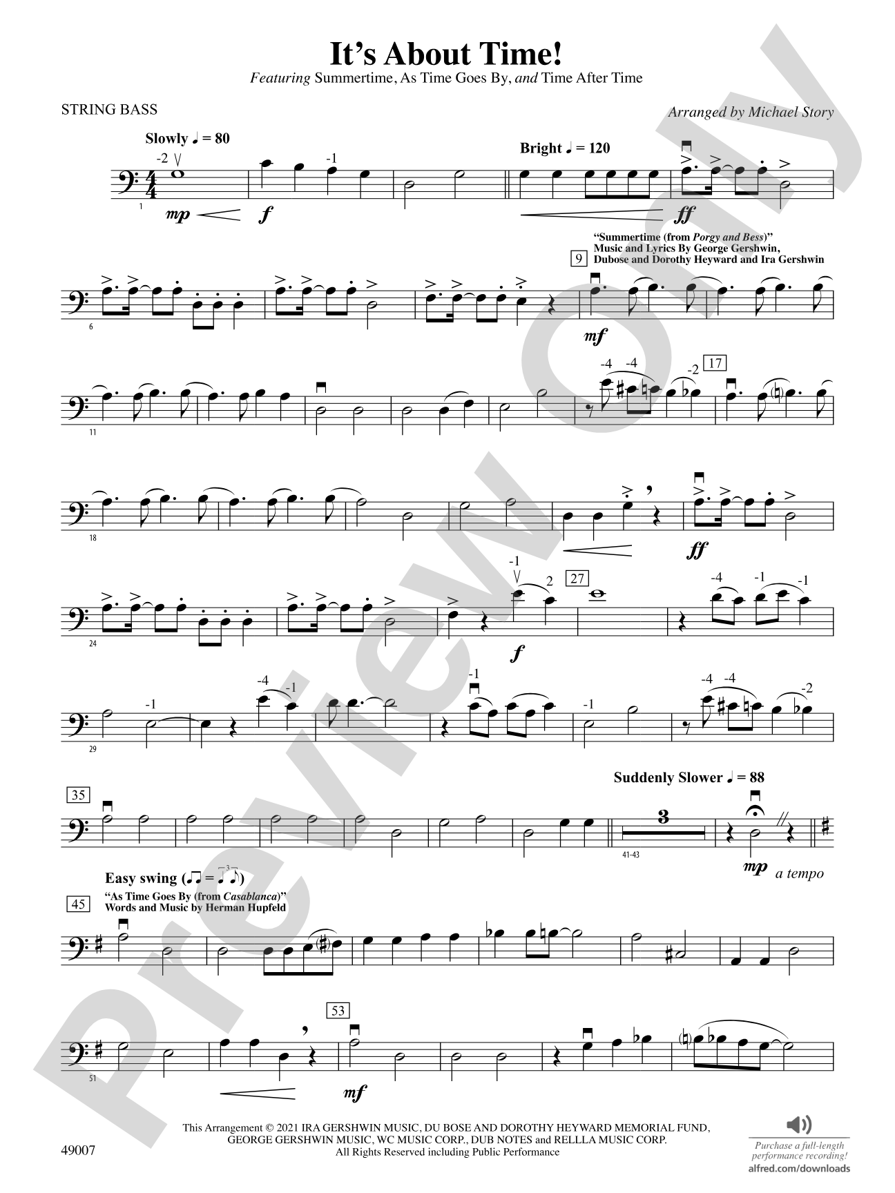 It's About Time: String Bass