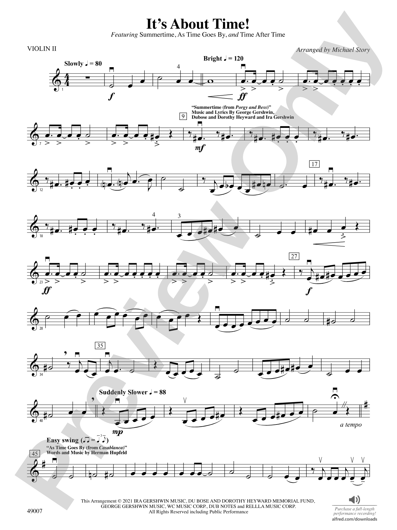 It's About Time: 2nd Violin