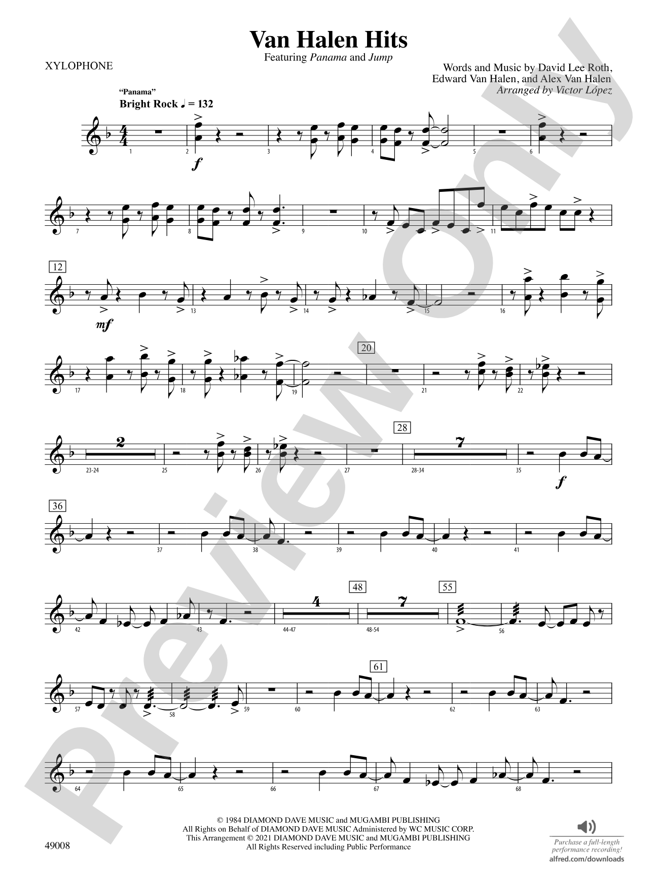 Van Halen Hits: Mallets