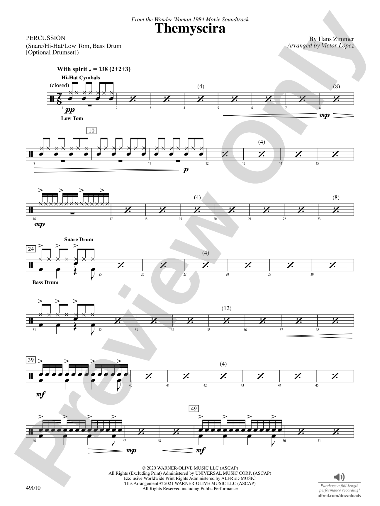 Themyscira: 1st Percussion