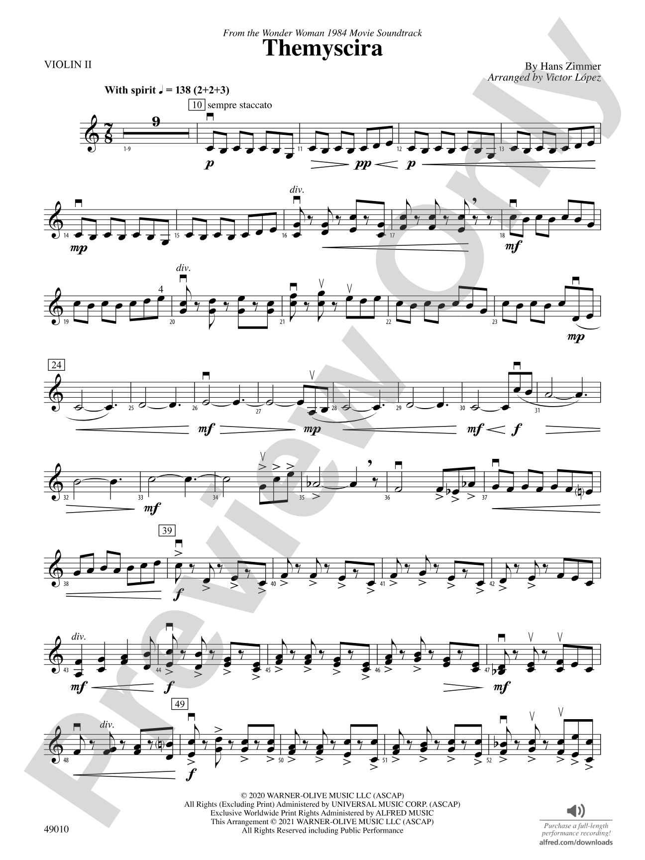 Themyscira: 2nd Violin