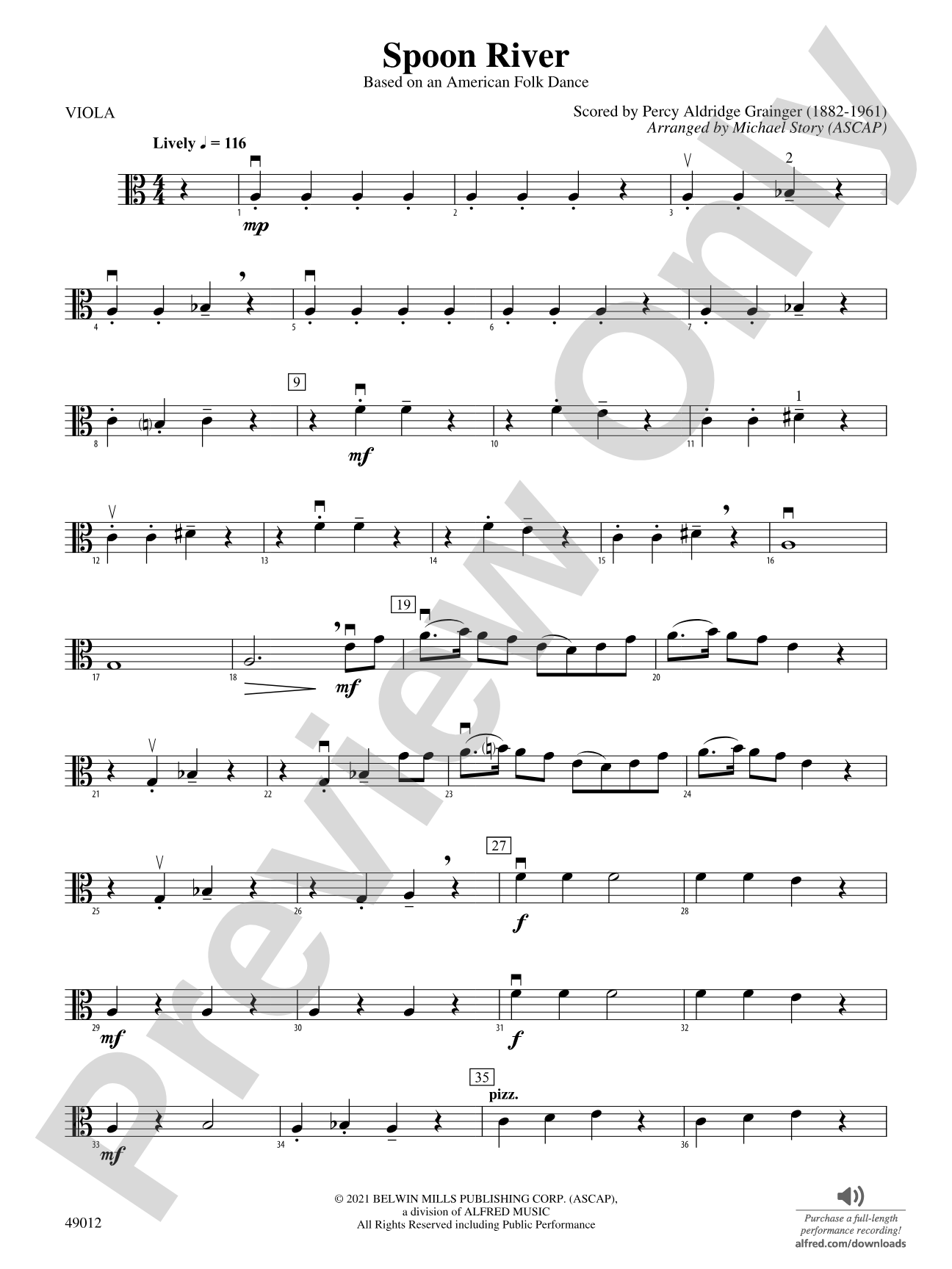 Spoon River: Viola