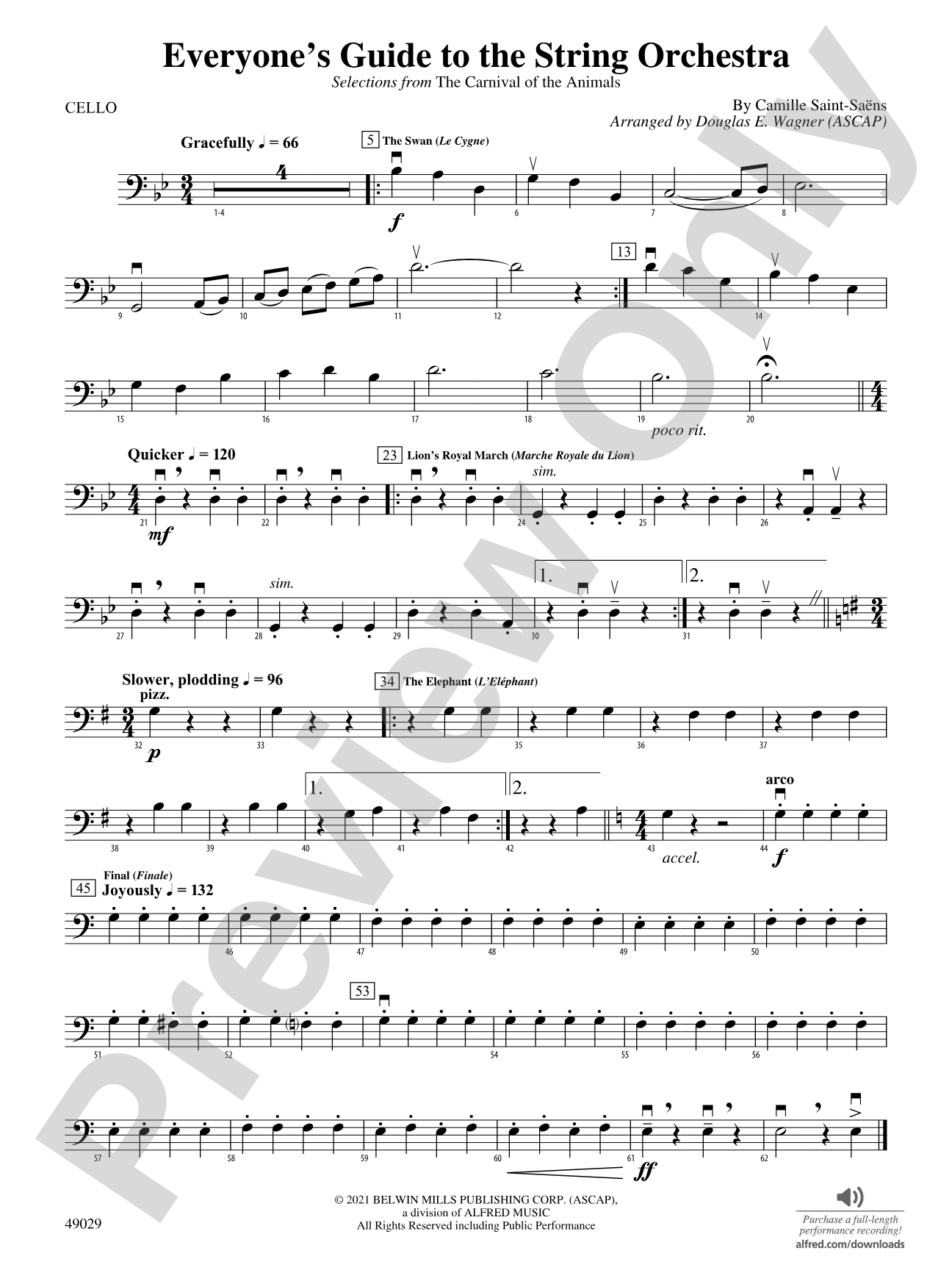 Everyone's Guide to the String Orchestra: Cello