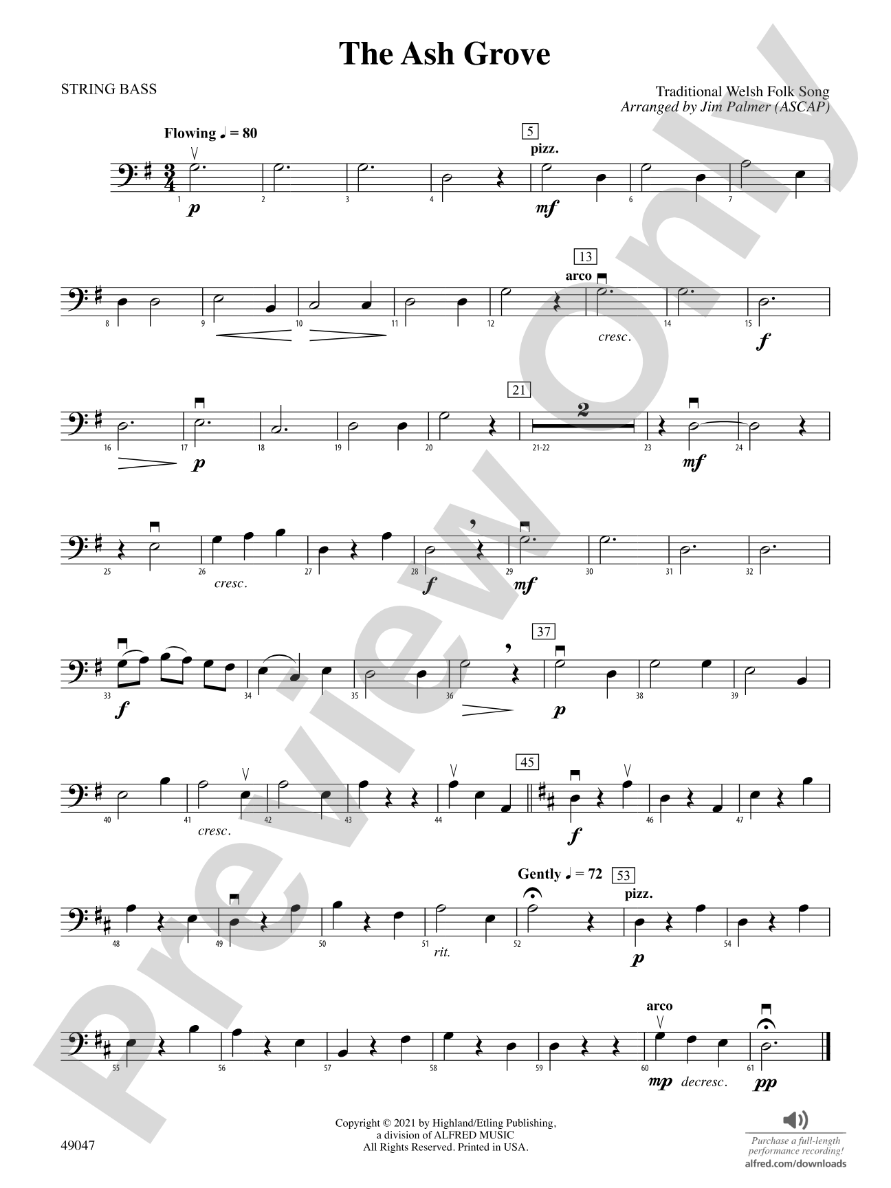 The Ash Grove: String Bass
