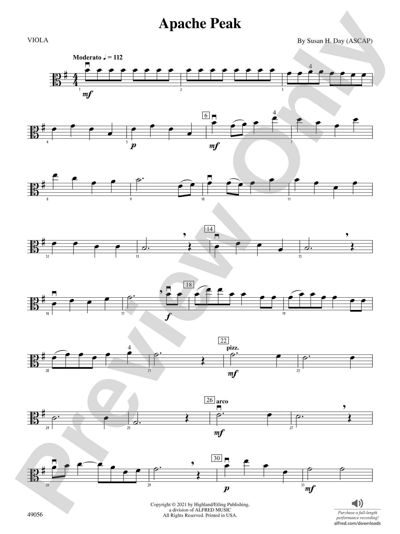 Apache Peak: Viola