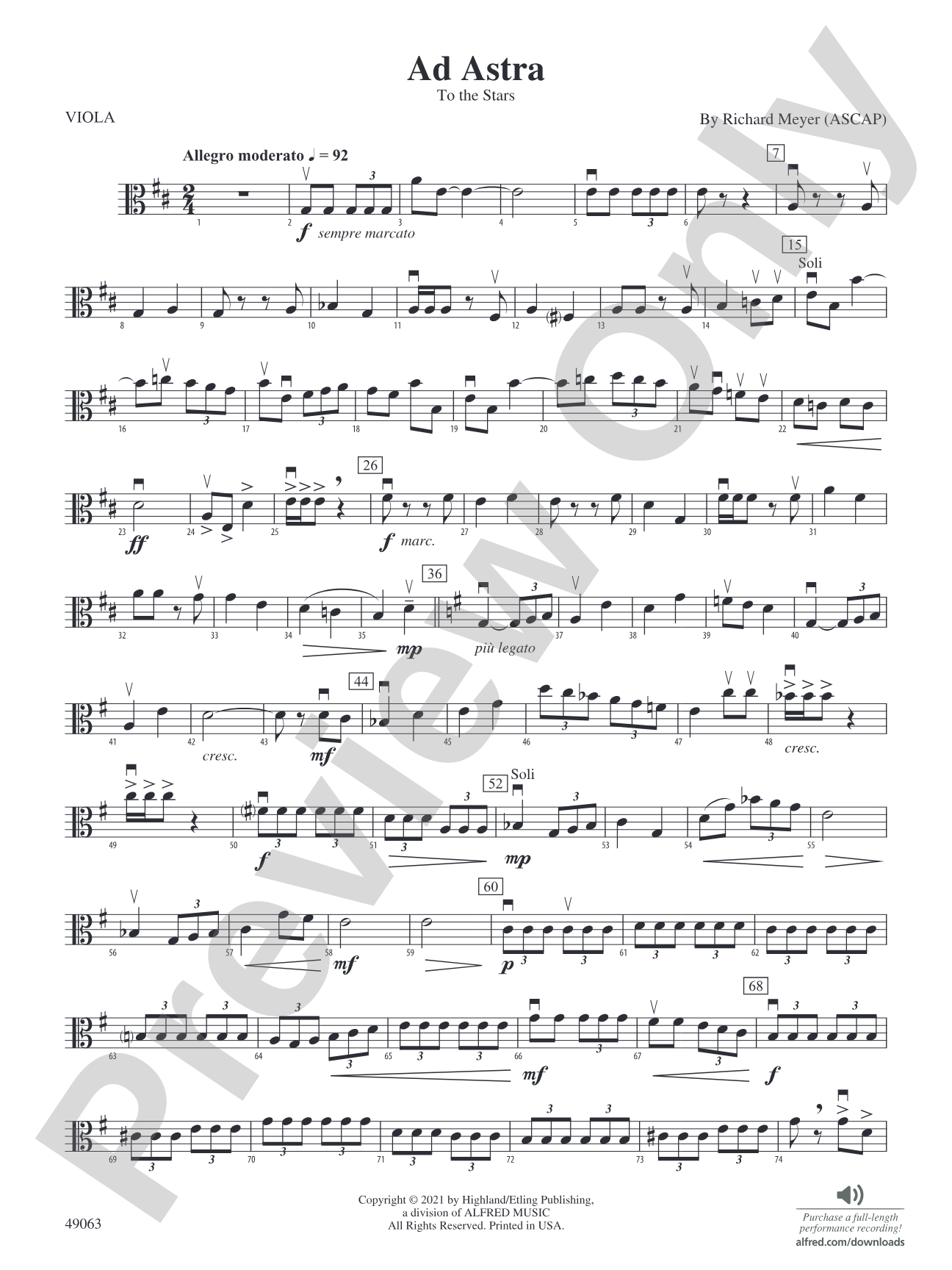 Ad Astra: Viola