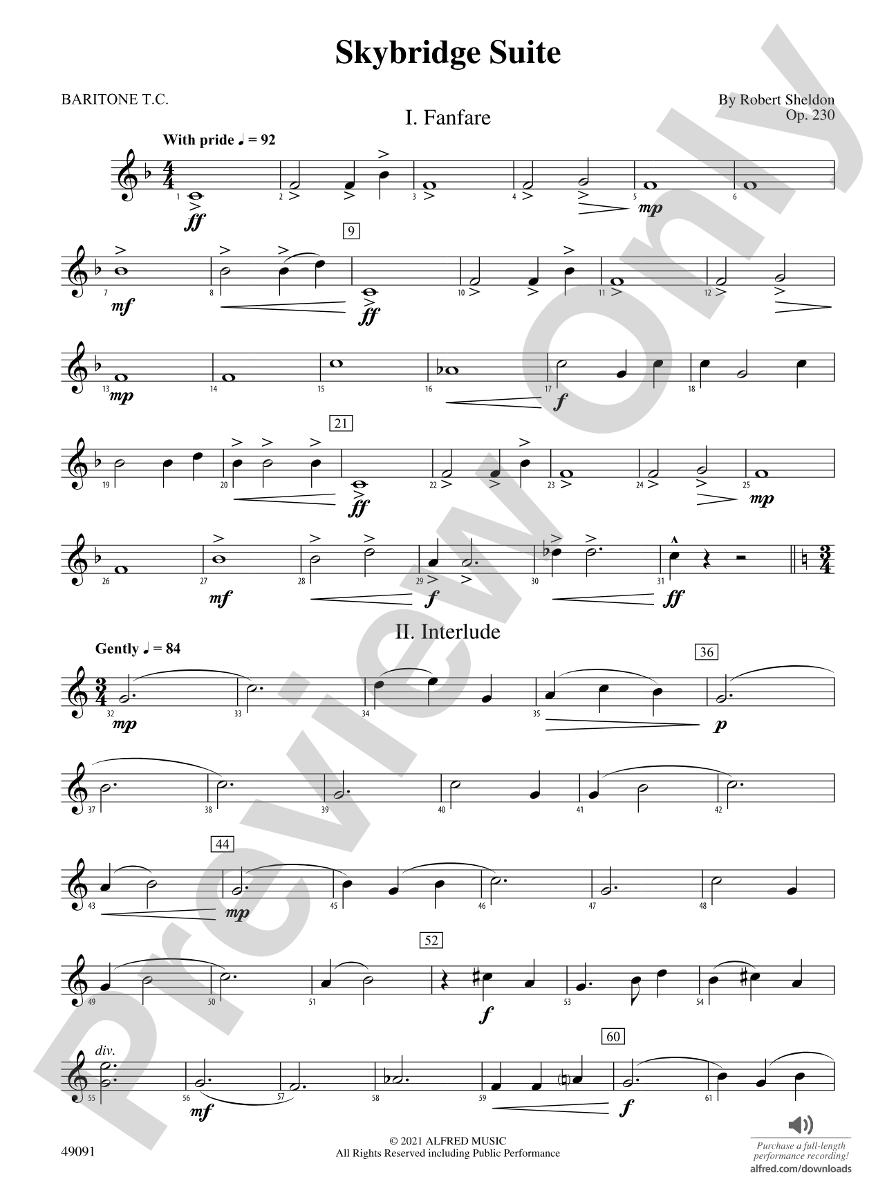 Skybridge Suite: Baritone T.C.