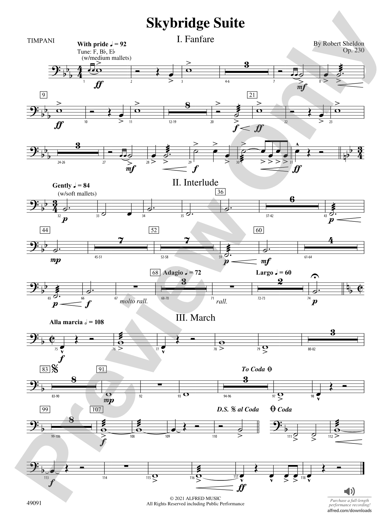Skybridge Suite: Timpani
