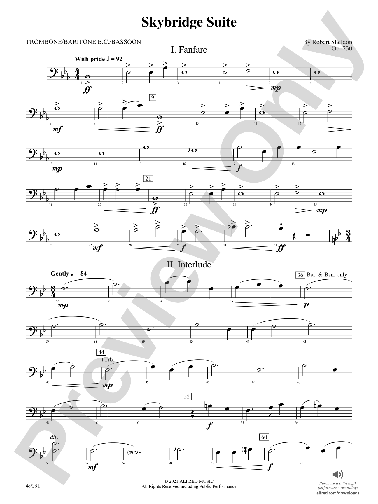 Skybridge Suite: 1st Trombone