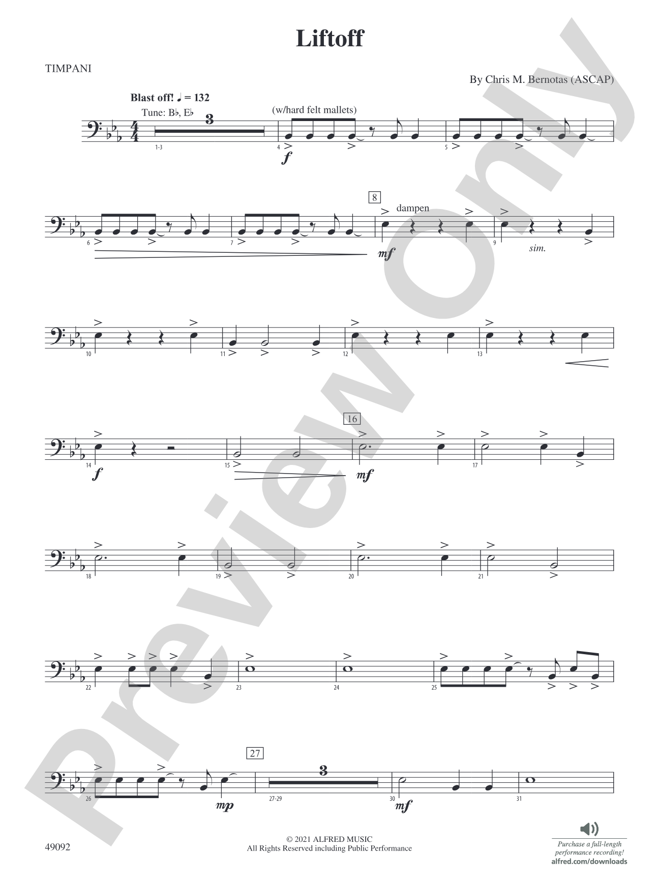 Liftoff: Timpani