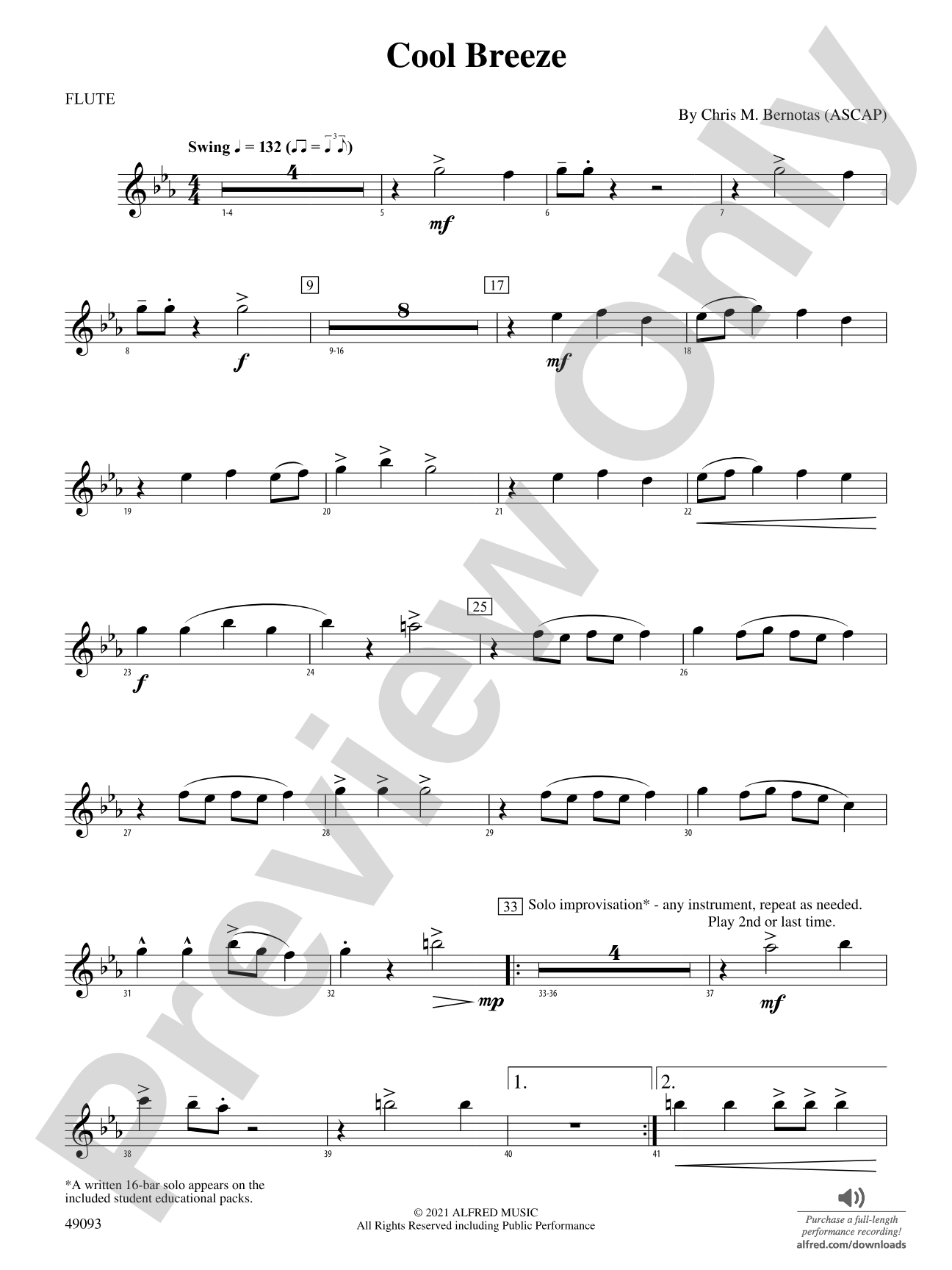 Cool Breeze: Flute