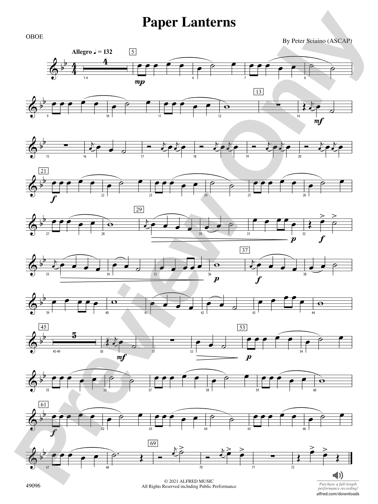 Paper Lanterns: Oboe