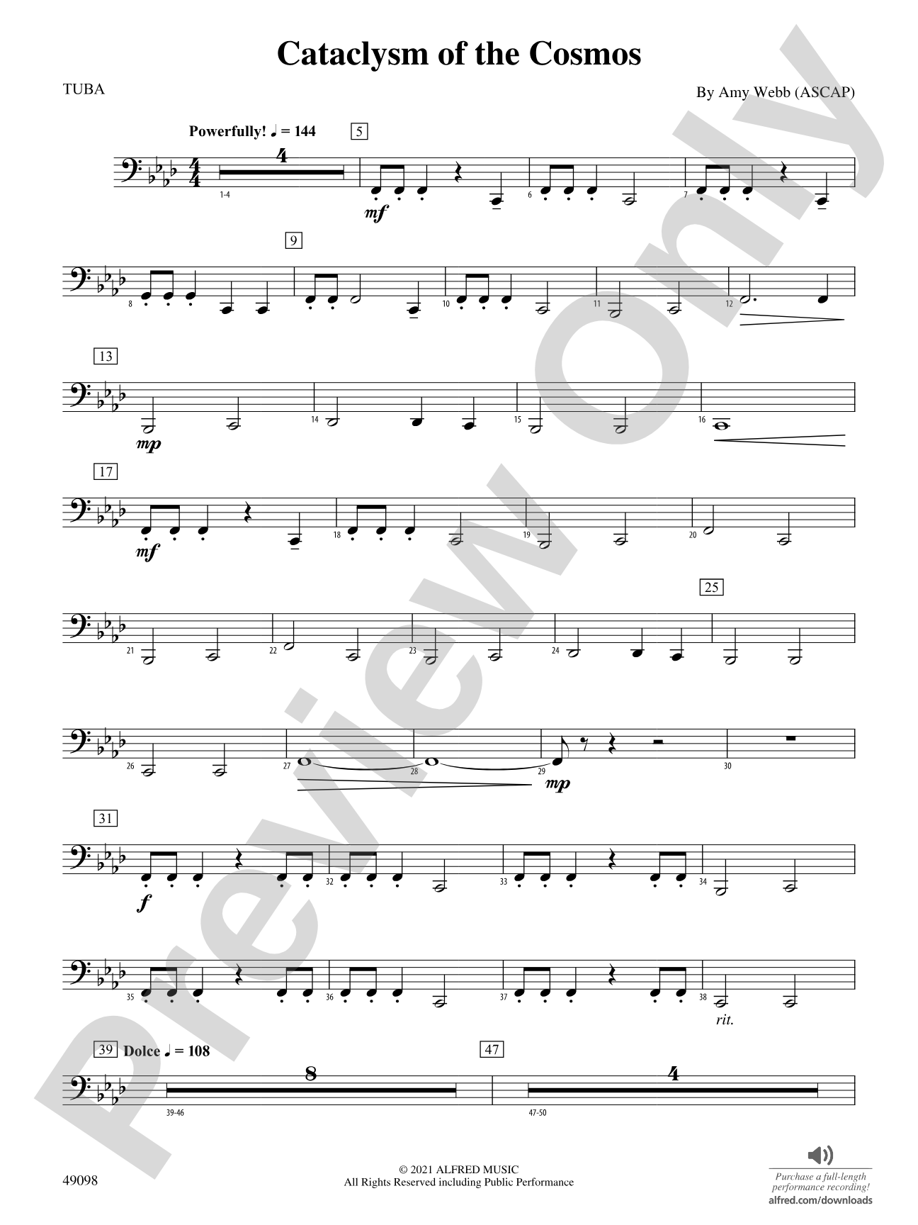 Cataclysm of the Cosmos: Tuba