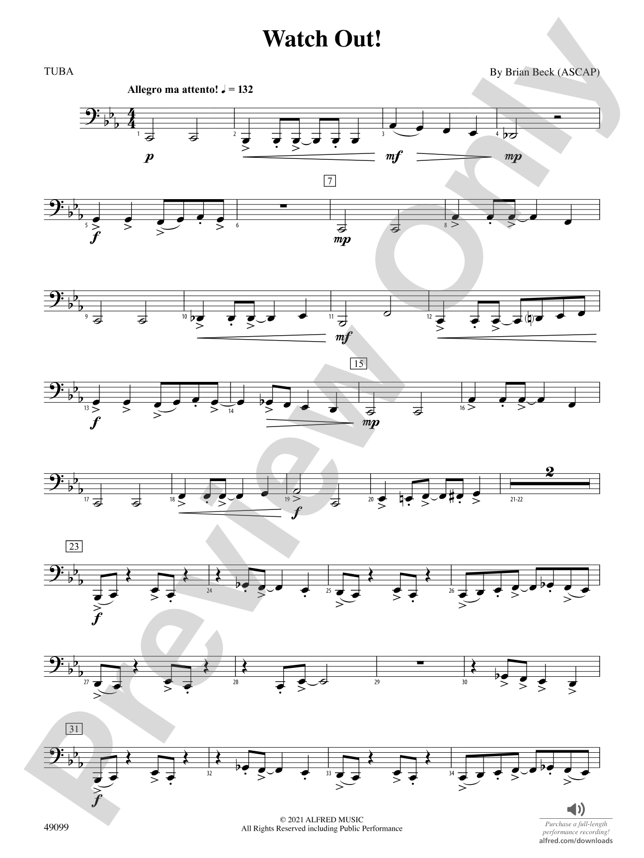 Watch Out!: Tuba